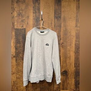 JLindeberg men’s Gray Crewneck Sweater small EUC